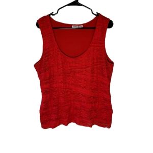 Cato red lace blouse.